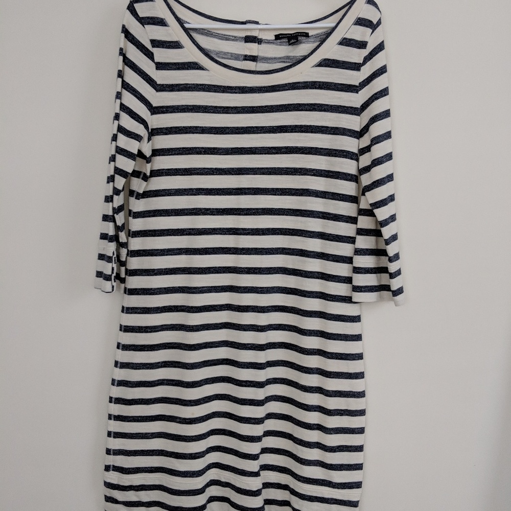 Banana Republic striped dress SZ L